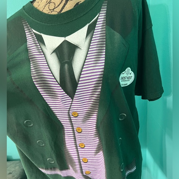 Disney’s Haunted Mansion Ghost Host Short Sleeve T-Shirt Size XL - Picture 2 of 6